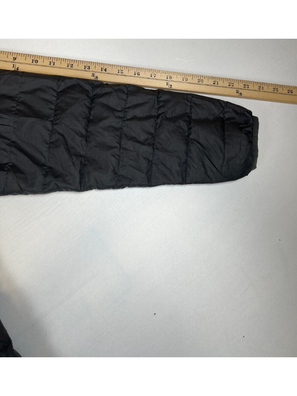 Patagonia Men XS Down Jacket Grey Full Zip Puffer Outerwear Warm Lightweight - Picture 14 of 14
